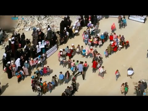 Aid convoy refused entry to besieged Daraya, Randolph Nogel reports