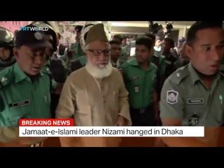 Jamaat-e-Islami leader Nizami hanged in Dhaka