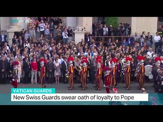 New Swiss Guards swear oath of loyalty to Pope in Vatican