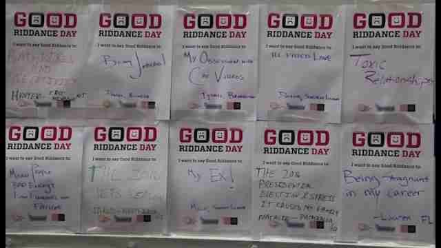 Times Square redime los malos recuerdos del 2016