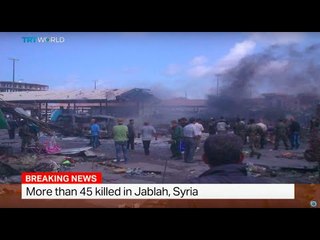 Dozens killed in Syria's coastal region, Linda Tamim reports