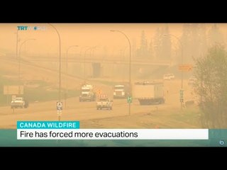 Wildfire in Canada has forced more evacuations