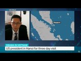 Interview with William Choong from Intl Institute for Strategic Studies on Obama's visit to Vietnam