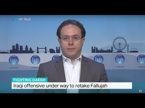 Interview with Firas Abi Ali from IHS on fights to retake Fallujah
