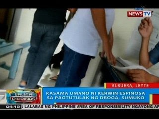BP: Kasama umano ni Kerwin Espinosa sa pagtutulak ng droga, sumuko