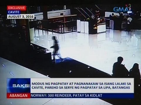 SAKSI: Modus ng pagpatay at pagnanakaw sa 1 lalaki sa Cavite, pareho sa serye ng pagpatay sa Lipa