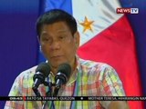SONA: Pres. Duterte: Baka magamit lang ang drug money sa brgy. elections sa Oktubre