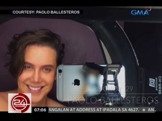 24 Oras: Paolo Ballesteros, emosyonal sa paglabas ng teaser ng pelikula niyang 'Die Beautiful'