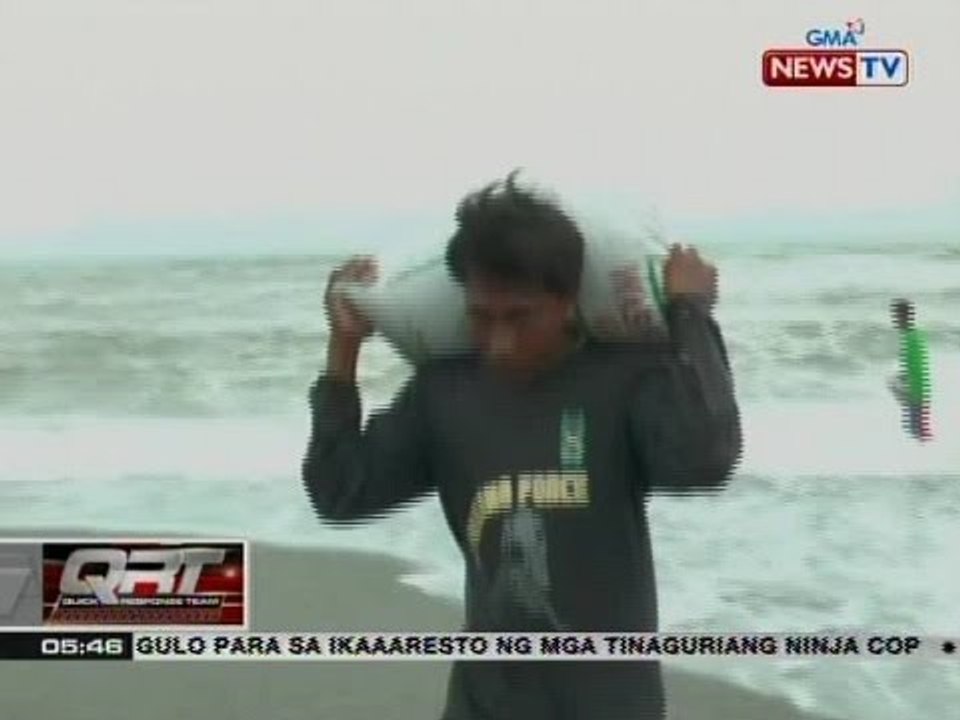 QRT: Mga mangingisda, hindi pa rin pinapayagang makapalaot dahil sa malalakas na alon