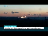 Russian jets drop phosphorus and cluster bombs in Syria's Aleppo