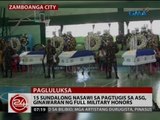 24 Oras: Pres. Duterte, nakiramay sa mga naulila ng mga sundalo at dumalaw sa mga sugatan