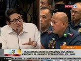 BT: Ika-2 pagdinig ng Senado kaugnay sa umano'y extrajudicial killings