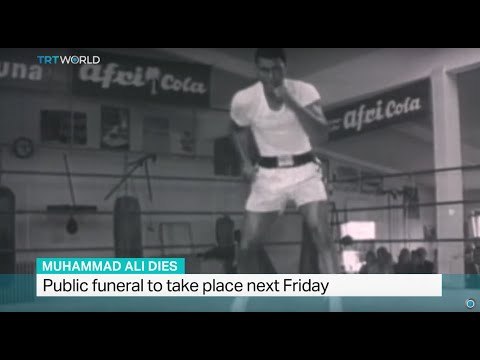 Public funeral for Muhammad Ali to take place next Friday, Shamim Chowdhury reports