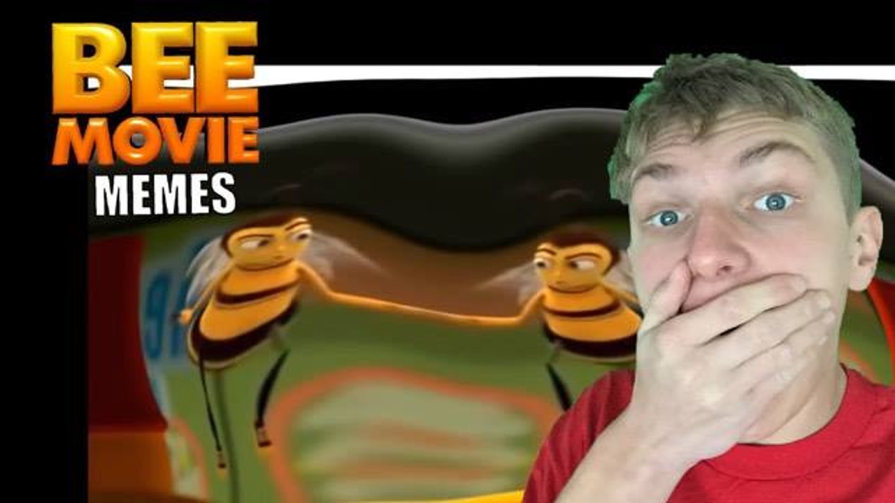 the bee movie trailer but every time it says bee it gets more distorted Reaction