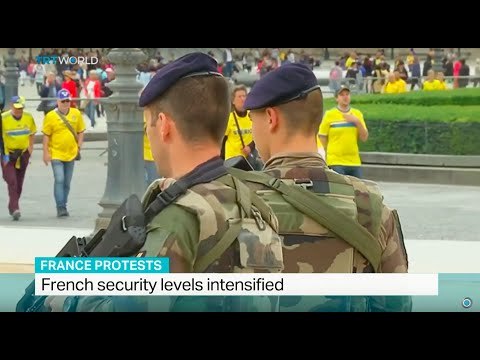 French security levels intensified, Anelise Borges reports
