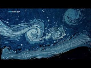 Showcase: Van Gogh Marbling