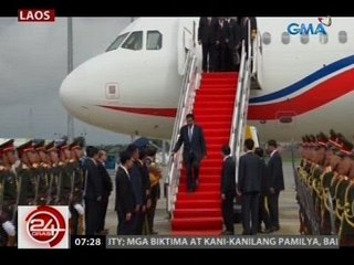 24 Oras: Pres. Duterte, biyaheng Laos na para sa ASEAN Summit