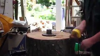Making of a Wooden Lampshade