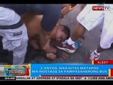 BP: 2-anyos, nailigtas matapos ma-hostage sa pampasaherong bus