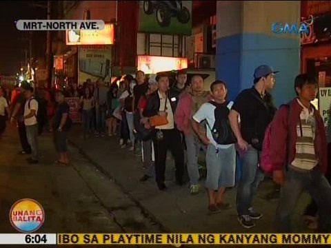 UB: Mga pasahero, nagsisidatingan na sa MRT-North Avenue Station