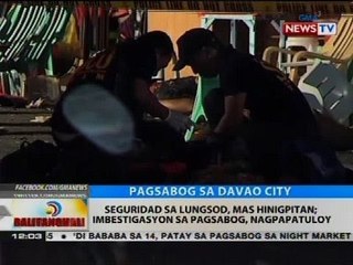 BT: 'Di bababa sa 14, patay sa pagsabog sa night market