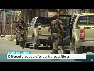 Different groups vie for control over Sinjar, Nicole Johnston reports