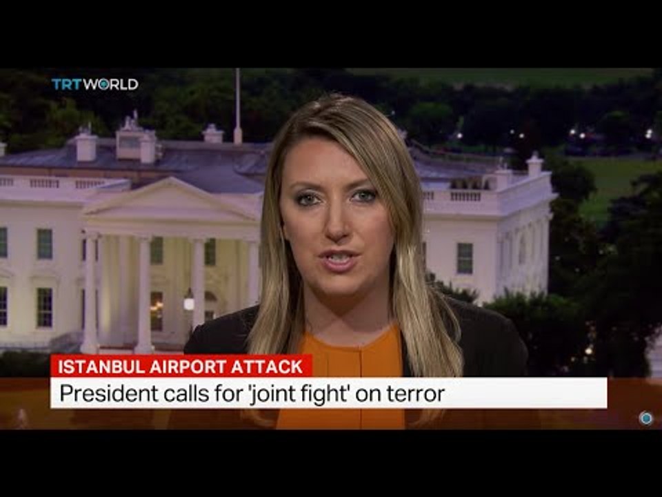 US president calls for 'joint fight' on terror, Kilmeny Duchardt reports