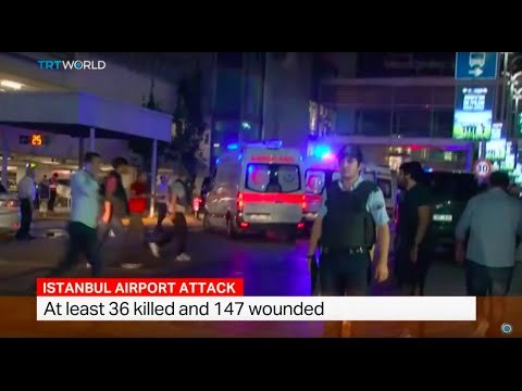At least 36 killed and 147 wounded in Istanbul airport attack, Francis Collings reports
