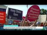 Supreme Court overturns strict abortion law, Tetiana Anderson reports