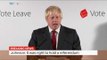 Boris Johnson speaks after Brexit vote