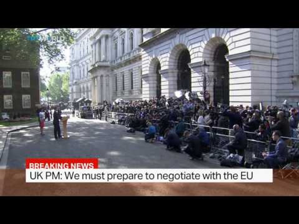 David Cameron speaks after referendum vote