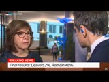 Interview with Rebecca Harms from European Parliament for Greens on UK decision to leave EU