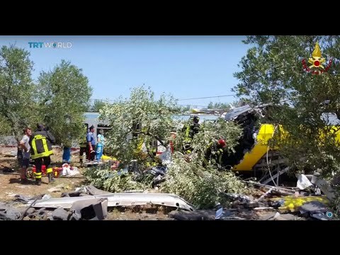 Italy train collision kills at least 20, injures dozens. Sally Ayhan reports