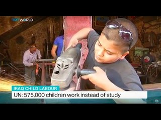 575,000 chidren in Iraq work instead of study