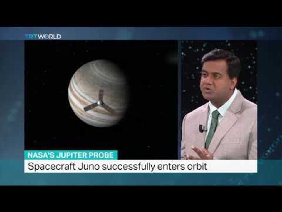 Nasa's Jupiter probe. TRT World's Sourav Roy weighs in