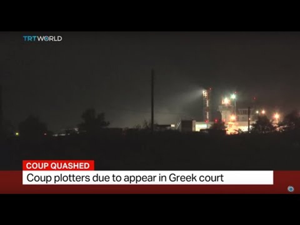 Coup plotters appear in court in Greece, Ediz Tiyansan reports