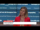 EU Foreign Affairs Minister Federica Mogherini responds to the coup attempt