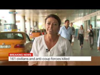 Nicole Johnston reports on the latest from Istanbul Ataturk Airport