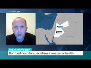 Alun Mcdonald says air strikes targeting medical centers in Syria is on the rise