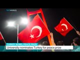 Turkey Nobel Peace Prize: University nominates Turkey for peace prize