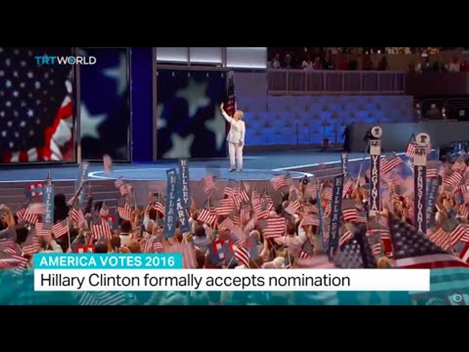 America Votes 2016: Hillary Clinton formally accepts nomination, Jon Brain reports
