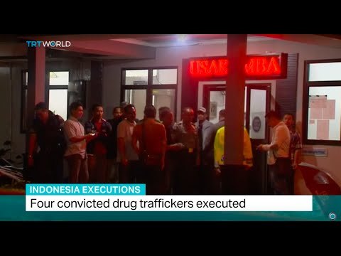 Indonesia Executions: Four convicted drug traffickers executed, Sourav Roy reports
