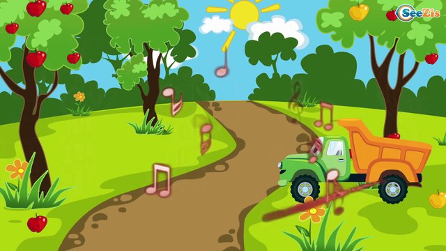 Kamyon - Akıllı arabalar - Kamyonlar çocuklar - Eğitici Çizgi Filmi - Animasyon video