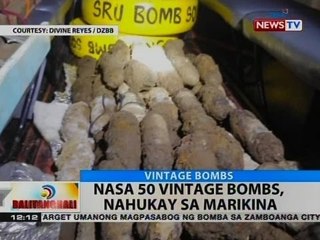 BT: Nasa 50 vitage bombs, nahukay sa Marikina