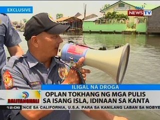 BT: Oplan Tokhang ng mga pulis sa isang isla, idinaan sa kanta