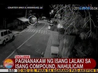 Download Video: UB: Pagnanakaw ng isang lalaki sa isang compound sa Brgy. E. Rodriguez, QC, nahulicam