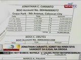 Jonathan Caranto, iginiit na hindi siya sangkot sa iligal na droga