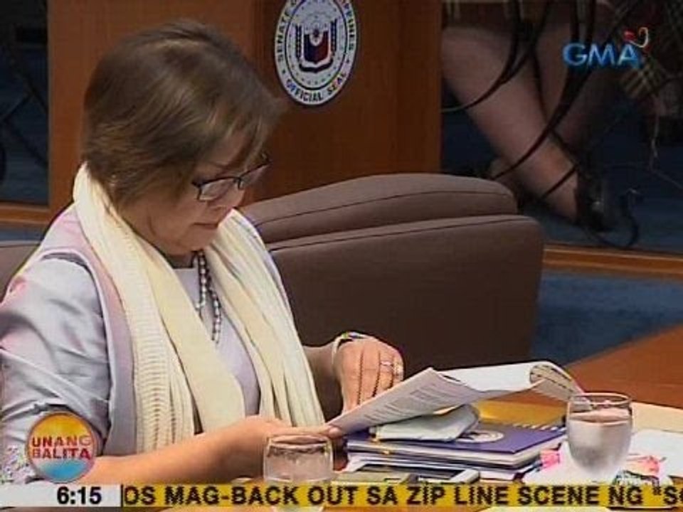 UB: Sen. De Lima, iginiit na gawa-gawa lang ang bank accounts na iniuugnay sa kanya ng DOJ