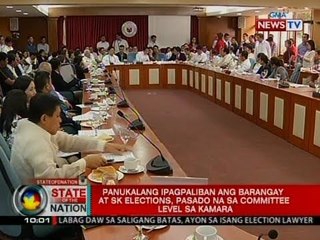 Panukalang ipagpaliban ang barangay at SK elections, lusot na sa second reading sa Senado at Kamara