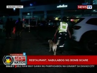 SONA: Restaurant sa Davao city, nabulabog ng bomb scare